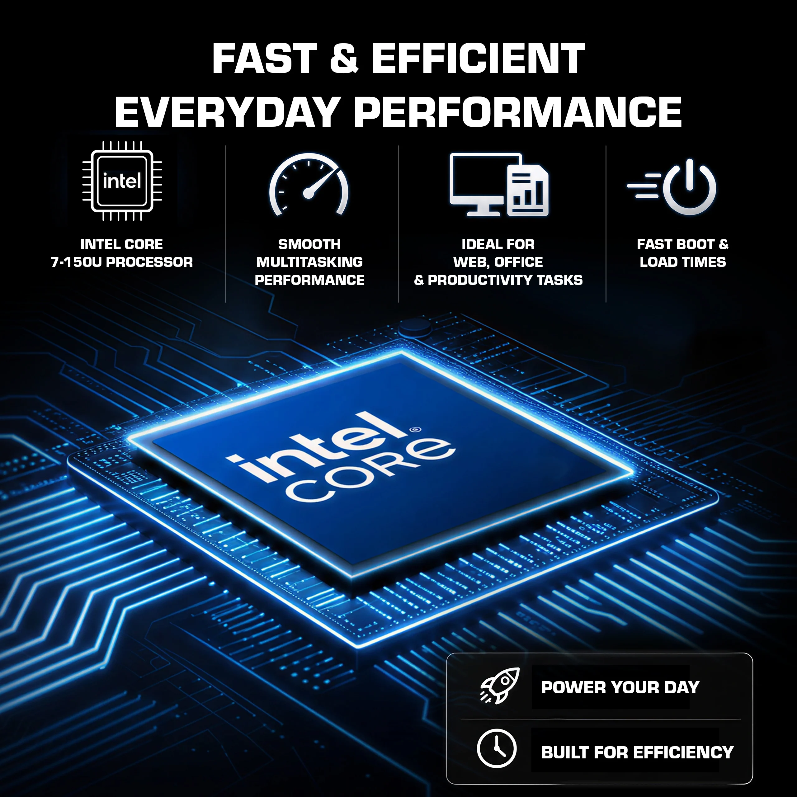MSI CUBI NUC 1M / CORE 7-150U | INTEL® GRAPHICS - Image 3