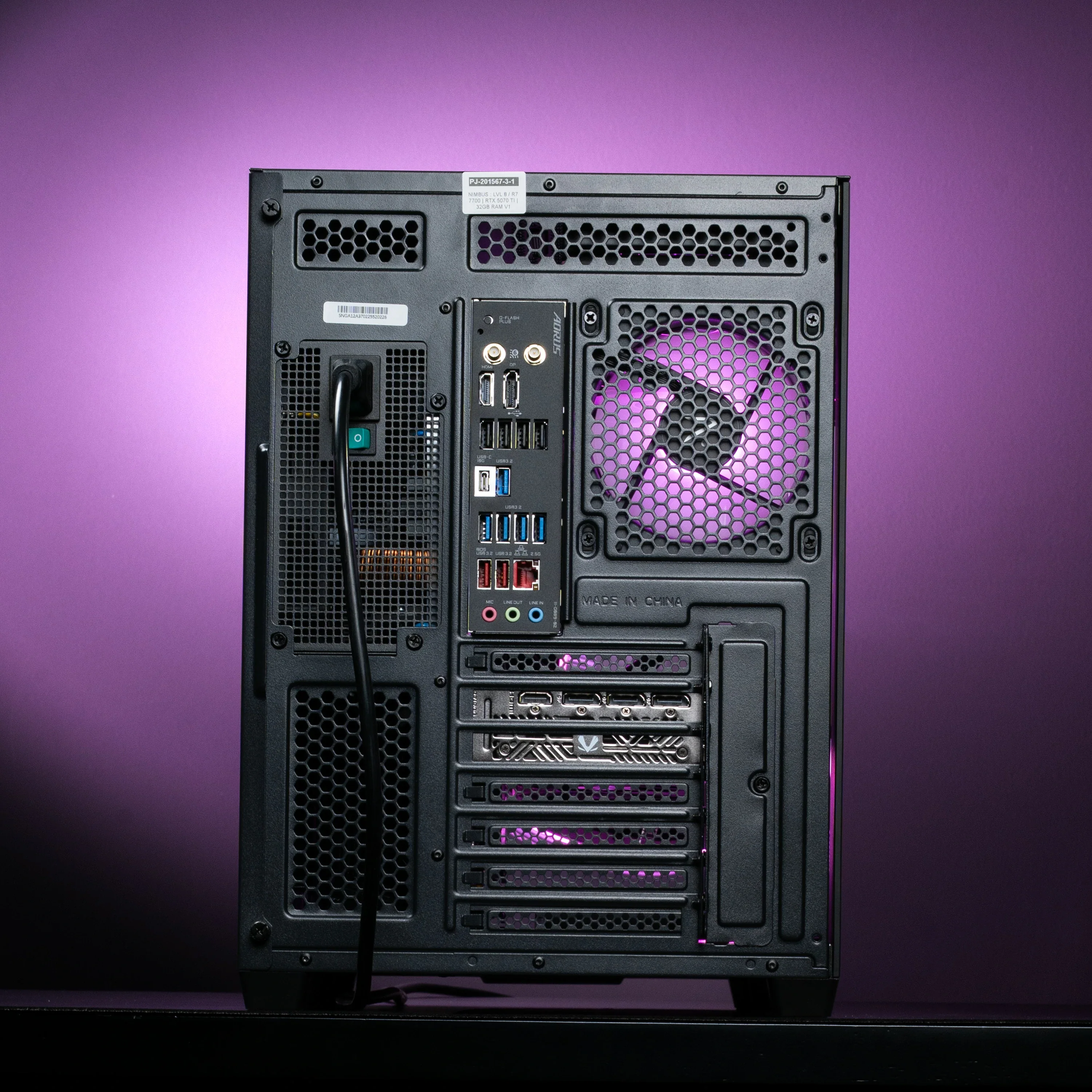 NIMBUS : LVL 8 / R7 7700 | RTX 5070 Ti | 32GB RAM - Image 7